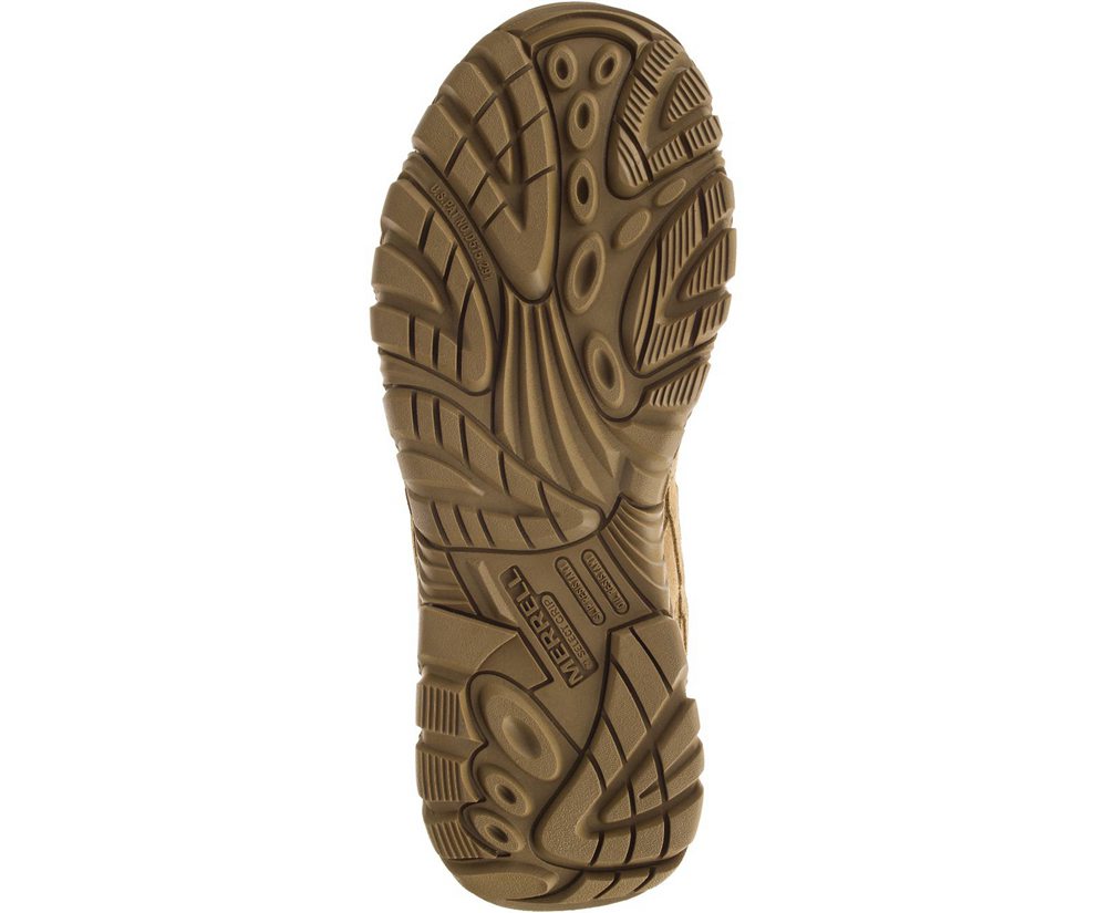 Merrell Boots Khaki - Moab 2 Defense - Womens 28ZHXOPAC
